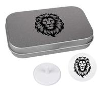 Azeeda 'Majestic Lion' Golf Markers Gift Set (GO00077300)
