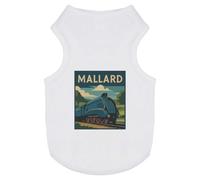 Azeeda 'Mallard Steam Train' Pet Dog/Cat T-Shirt, L (PT00162383)
