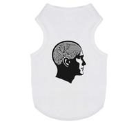 Azeeda 'Man With Electronic Brain' Pet Dog/Cat T-Shirt, XS (PT00181732)