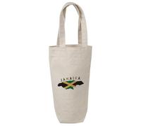 Azeeda 'Map Of Jamaica' Cotton Wine Bottle Gift/Travel Bag (BL00049455)