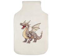 Azeeda 'Mechanical Dragon' Hot Water Bottle Cover (HW00049012)