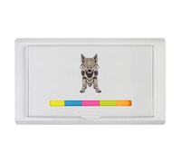 Azeeda 'Mechanical Wolf' Sticky Note Ruler Pad (ST00046343)