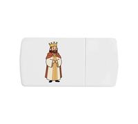 Azeeda 'Medieval King' Pill Box with Tablet Splitter (PI00043678)