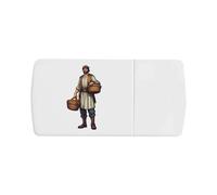 Azeeda 'Medieval Peasant' Pill Box with Tablet Splitter (PI00043675)