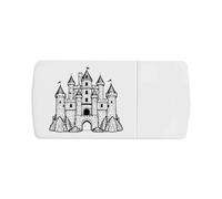 Azeeda 'Medieval Stone Castle' Pill Box with Tablet Splitter (PI00041819)