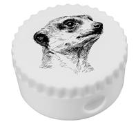 Azeeda 'Meerkat Portrait' Compact Pencil Sharpener (PS00052213)