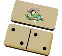 Azeeda 'Mermaid Sleeping in a Clam Shell' Domino Set & Box (DM00055372)