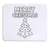 Azeeda 'Merry Christmas' Mouse Mat/Desk Pad (MO00040989)