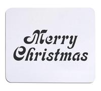 Azeeda 'Merry Christmas Typography' Mouse Mat/Desk Pad (MO00047941)