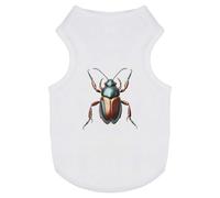 Azeeda 'Metallic Beetle' Pet Dog/Cat T-Shirt, S (PT00177341)