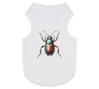 Azeeda 'Metallic Beetle' Pet Dog/Cat T-Shirt, XS (PT00177340)