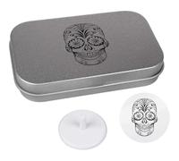 Azeeda 'Mexican Sugar Skull' Golf Markers Gift Set (GO00075222)