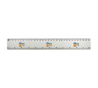 Azeeda 'Mi Casa Es Su Casa' 30cm (12 Inch) White Plastic Ruler (RL00105424)