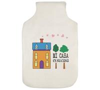 Azeeda 'Mi Casa ES Su Casa' Hot Water Bottle Cover (HW00046449)