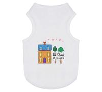 Azeeda 'Mi Casa Es Su Casa' Pet Dog/Cat T-Shirt, L (PT00174115)