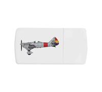 Azeeda 'Military Airplane' Pill Box with Tablet Splitter (PI00040415)