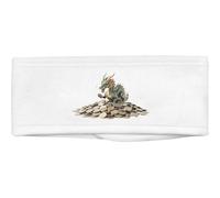 Azeeda 'Mini Dragon Hoarding Coins' Beauty Head Band/Hair Band (HB00044341)