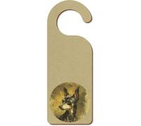 Azeeda 'Miniature Pinscher' Door Hanger Sign (DH00058661)
