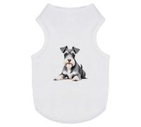 Azeeda 'Miniature Schnauzer' Pet Dog/Cat T-Shirt, M (PT00178610)