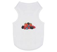 Azeeda 'Mixed Summer Berries' Pet Dog/Cat T-Shirt, S (PT00151741)