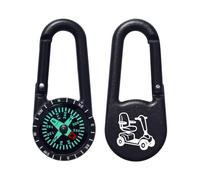 Azeeda 'Mobility Scooter' Compass Keyring (KC00040901)