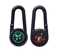 Azeeda 'Mobility Scooter Man' Compass Keyring (KC00016543)