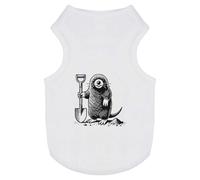Azeeda 'Mole Digging With Shovel' Pet Dog/Cat T-Shirt, L (PT00145691)