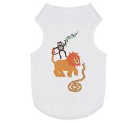 Azeeda 'Monkey Business In The Jungle ' Pet Dog/Cat T-Shirt, XS (PT00145980)