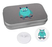 Azeeda 'Monster on Skateboard' Golf Markers Gift Set (GO00089005)