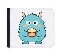 Azeeda 'Monster with Cupcake' Wallet (WL00037084)