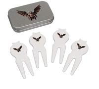 Azeeda 'Monster with Wings' Golf Divot Tool/Repair Fork Gift Set (GO00089002)
