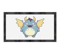 Azeeda 'Monster with Wings' Pet Feeding Mat (PM00037107)