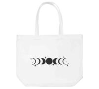 Azeeda 'Moon Phases' Tote Shopping Bag For Life (BG00082136)
