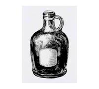 Azeeda 'Moonshine Jug' Temporary Tattoo - A6 (TO00101573)