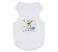 Azeeda 'More Than All The Stars' Pet Dog/Cat T-Shirt, M (PT00189910)