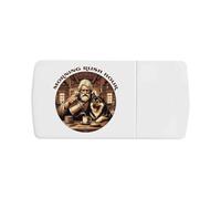 Azeeda 'Morning Rush Hour' Pill Box with Tablet Splitter (PI00036953)