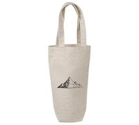 Azeeda 'Mountain Ranges' Cotton Wine Bottle Gift/Travel Bag (BL00045926)