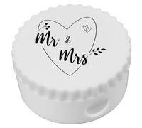 Azeeda 'Mr and Mrs ' Compact Pencil Sharpener (PS00059322)