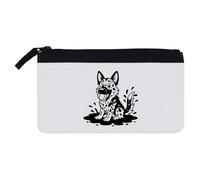 Azeeda 'Muddy German Shepherd' Pencil Case (PC00066476)