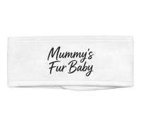 Azeeda 'Mummy's Fur Baby' Beauty Headband (HB00050628) | Soft Hair Band for Makeup, Skincare, Spa and Facial Treatments
