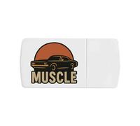 Azeeda 'Muscle Car' Pill Box with Tablet Splitter (PI00037785)