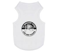 Azeeda 'My Grocery Store Has Dirt Floors' Pet Dog/Cat T-Shirt, L (PT00155139)