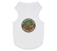 Azeeda 'My Grocery Store Has Dirt Floors' Pet Dog/Cat T-Shirt, S (PT00155141)