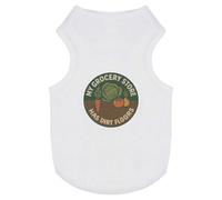 Azeeda 'My Grocery Store Has Dirt Floors' Pet Dog/Cat T-Shirt, XS (PT00155140)