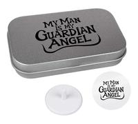 Azeeda 'My Man Is My Guardian Angel' Golf Markers Gift Set (GO00080593)