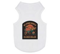 Azeeda 'My Other Vehicle is a Dice Roller' Pet Dog/Cat T-Shirt, L (PT00154855)
