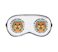 Azeeda 'My Windows aren't Dirty It's My Cats Nose Art' Sleep/Travel Eye Mask (EY00031003)