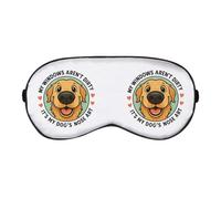 Azeeda 'My Windows aren't Dirty It's My Dogs Nose Art' Sleep/Travel Eye Mask (EY00030938)