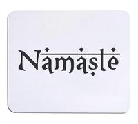 Azeeda 'Namaste Greeting Text' Mouse Mat/Desk Pad (MO00043194)