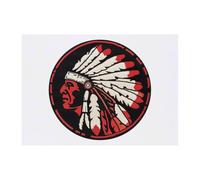 Azeeda 'Native American Chief Side View' Temporary Tattoo - Water Resistant, Skin-Safe, Non-Toxic Transfer (TO00091559)